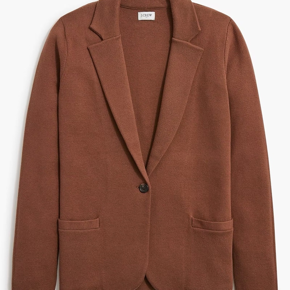 J. Crew Factory Schoolboy sweater blazer